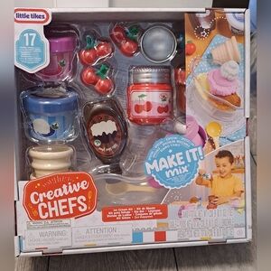 Brand New Little Tikes Creative Chef; Ice Cream Kit